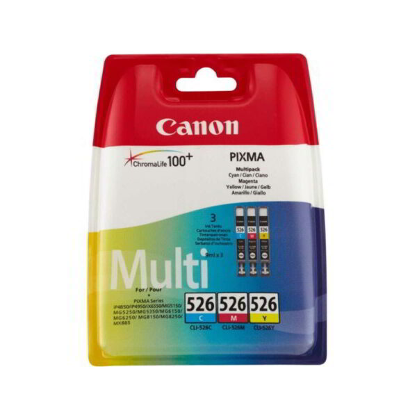 Canon CLI-526 Eredeti Tintapatron Multipack Tri-color