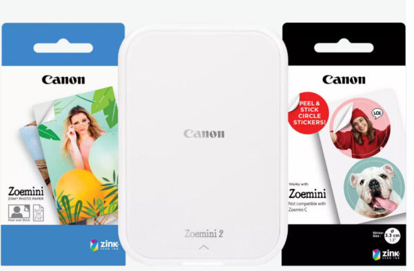 Canon ZOEMINI 2 Fotónyomtató Gyöngyházfehér + 5x7
