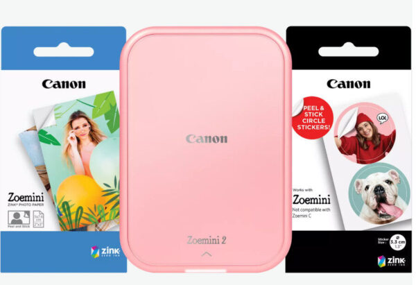 Canon ZOEMINI 2 Fotónyomtató Rózsaarany + 5x7