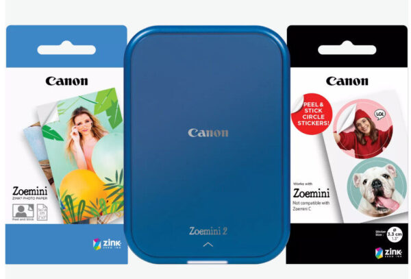 Canon ZOEMINI 2 Fotónyomtató Tengerészkék + 5x7