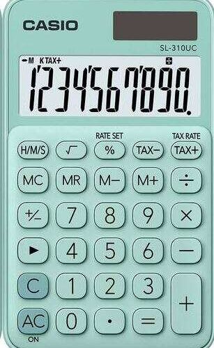Casio SL-310UC-GN Zsebszámológép Zöld
