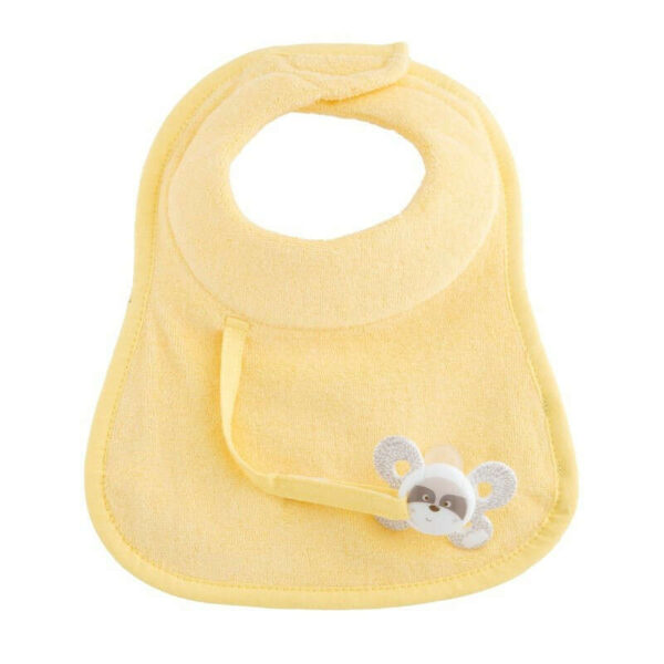 Chicco Milky Bib előke nedvszívó nyakrésszel és cumipánttal - 2 d...