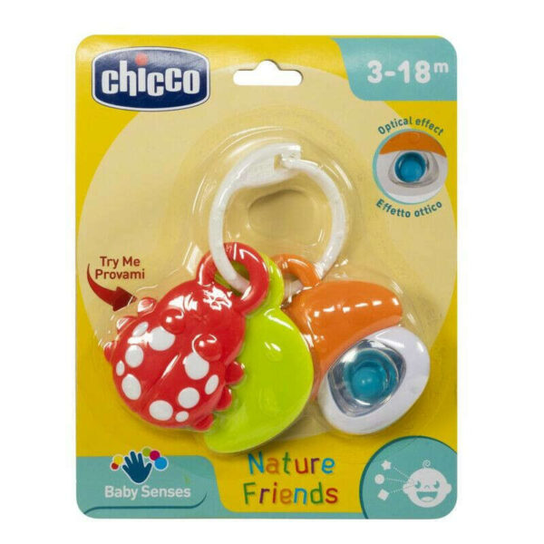 Chicco Nature Friend csörgő rágóka
