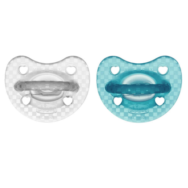 CHICCO Physio Luxe zöld/szürke cumi 16-36m