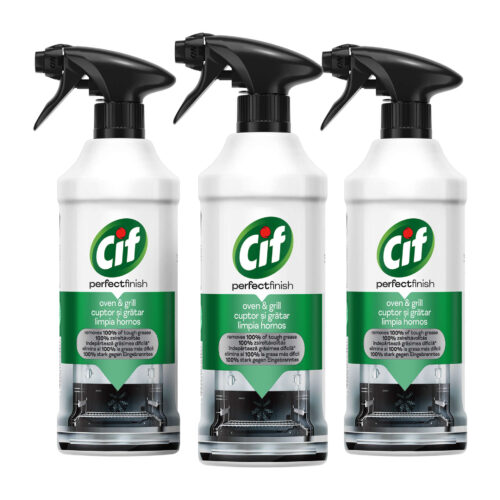 Cif Perfect Finish Spray Sütő&Grill 3x435ml
