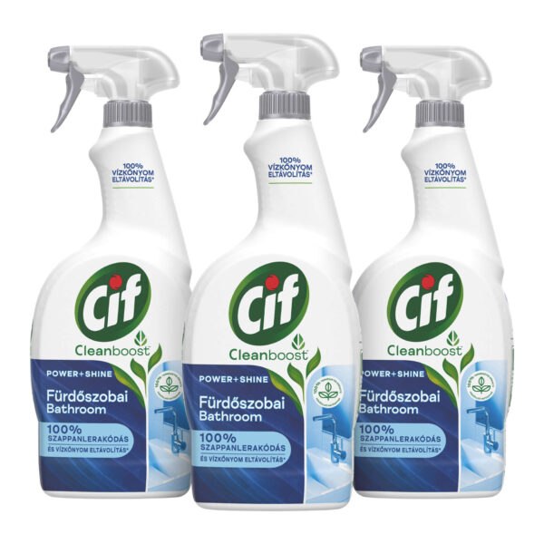Cif Power&Shine Fürdoszobai Spray 3x750ml