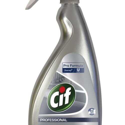 Cif Professional Rozsdamentes acél-és Üvegtisztító szer 750ml