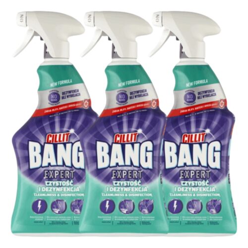 Cillit Bang Expert tisztító és klórmentes fertőtlenítő Spray