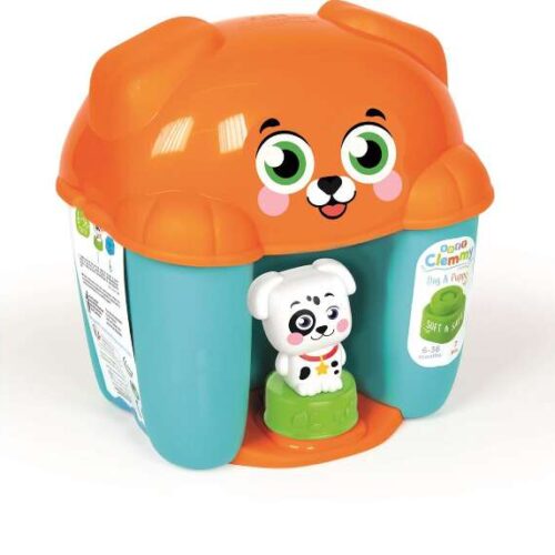 Clementoni Soft Clemmy Kutyusos puha Építőkocka szett