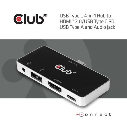Club 3D USB Hub - CSV-1591 (3.1 USB-C Gen 1 to HDMI