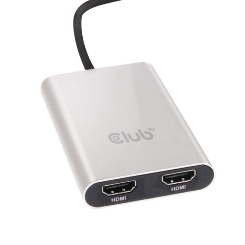 Club3D Thunderbolt 3 to Dual HDMI 2.0 4K60Hz UHD Adapter CSV-1574