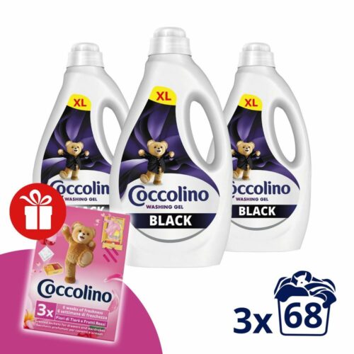 Coccolino Black folyékony Mosógél 3x2