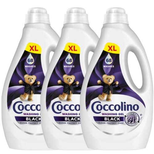 Coccolino Black folyékony Mosógél 3x2