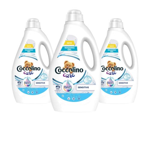 Coccolino Care Sensitive folyékony Mosógél 3x1