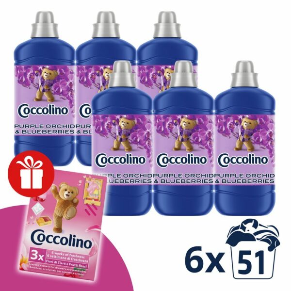 Coccolino Purple Orchid & Blueberries Öblítő koncentrátum 306...