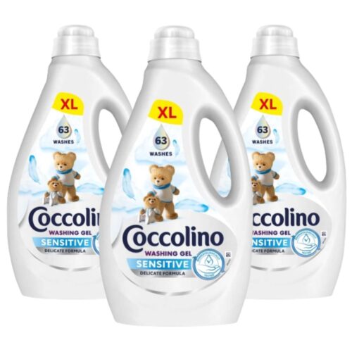 Coccolino Sensitive folyékony Mosógél 3x2