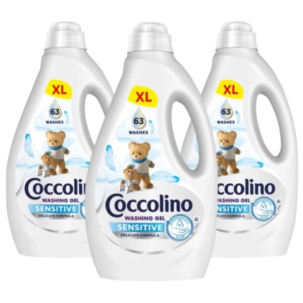 Coccolino Sensitive folyékony Mosógél 3x2