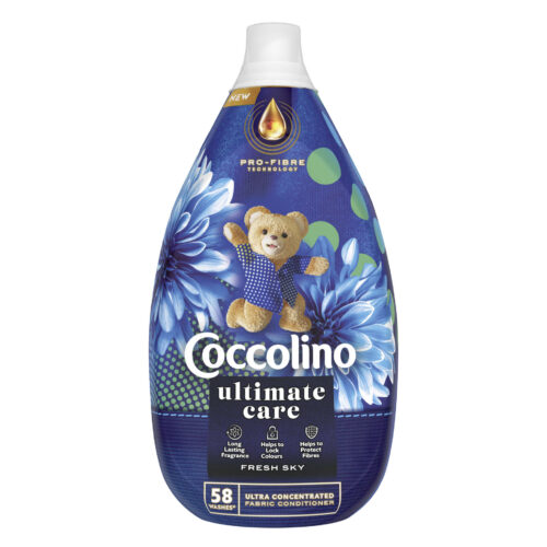 Coccolino Ultimate Care Fresh Sky ultrakoncentrált Öblítő 58 mosás 870ml