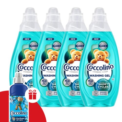 Coccolino Wonder Wash Mosógél Gyors mosáshoz Speed Clean 148 mosá...