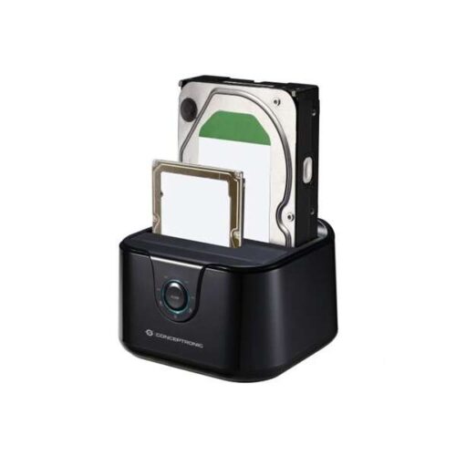 Conceptronic HDD/SSD Dokkoló - DONN12B (2 fiók