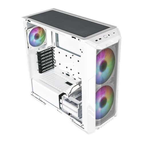 Cooler Master Ház Midi ATX HAF 500 ARGB Tápegység nélkül