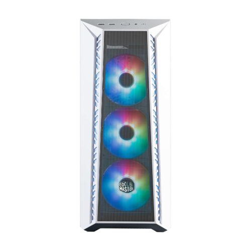 Cooler Master MasterBox 520 Mesh ARGB Számítógépház - Fehér