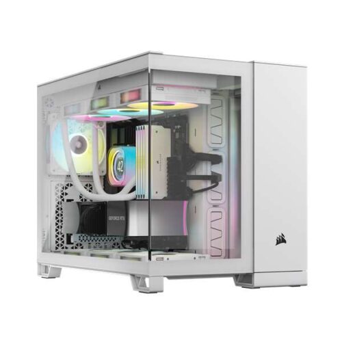 Corsair ház icue link 2500x rgb dual chamber