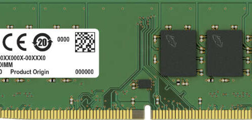 Crucial CT16G4DFRA32A memóriamodul 16 GB 1 x 16 GB DDR4 3200 Mhz
