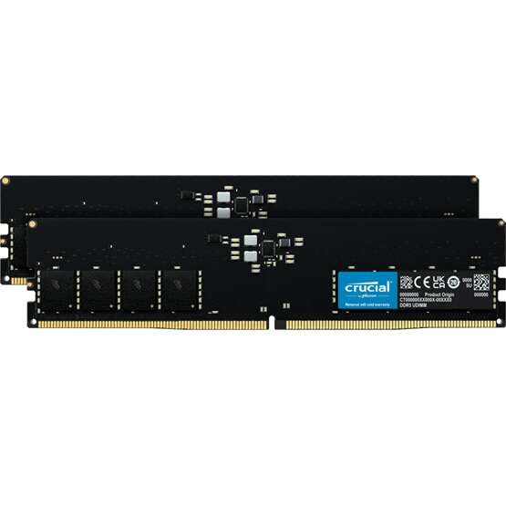Crucial DDR5 4800MHz 32GB ( 2x16GB ) CL40 1