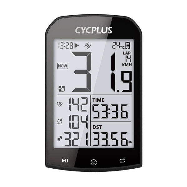 CycPlus M1 GPS Kerékpáros Számítógép - 2.9" LCD Kijelző