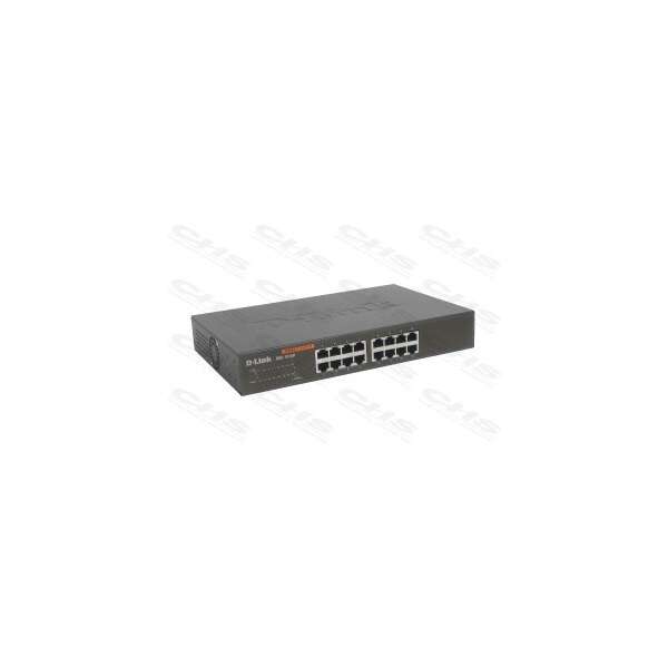 D-Link DGS-1016D/E Switch 16x1000Mbps Fémházas Asztali