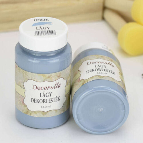 Decorolla lágy dekorfesték 110ml  lenkék