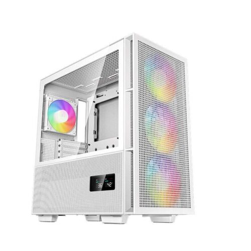 DeepCool CH560 DIGITAL Edzett Glass Fehér CH560 DIGITAL WH