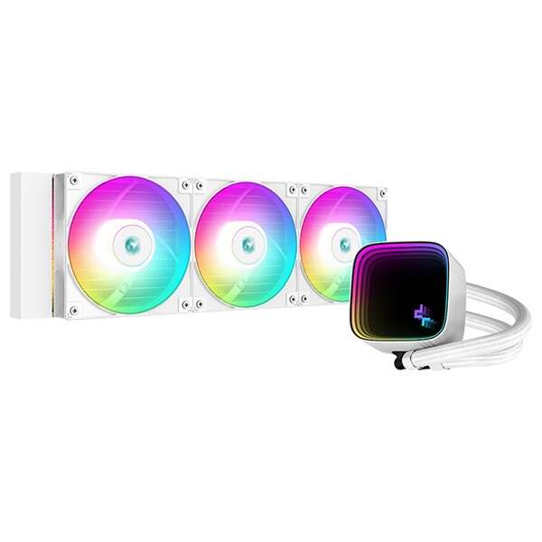 DeepCool CPU Water Cooler - LS720 SE WH (max 19dB; max. 103
