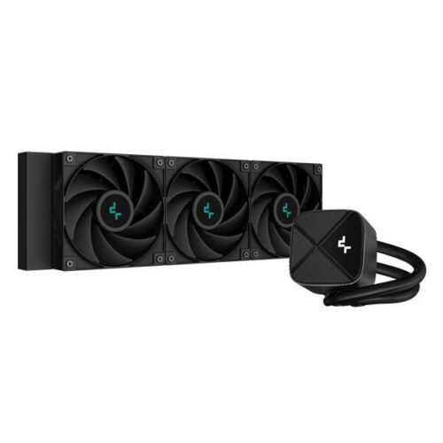 DeepCool CPU Water Cooler - LS720S Zero Dark (max 19dB; max. 145