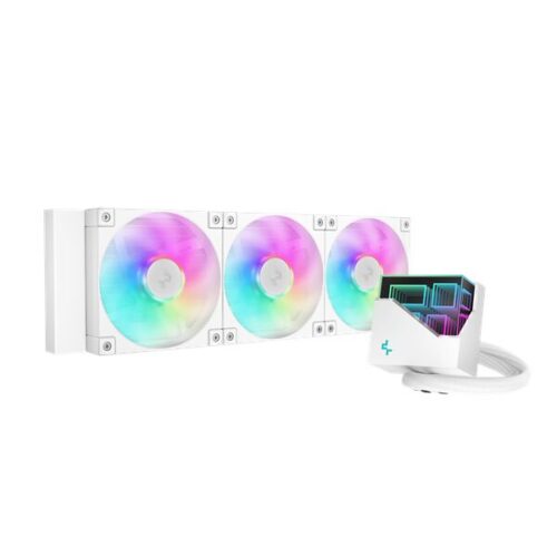 DeepCool CPU Water Cooler LT360 WH ARGB  max 19dB  max. 145