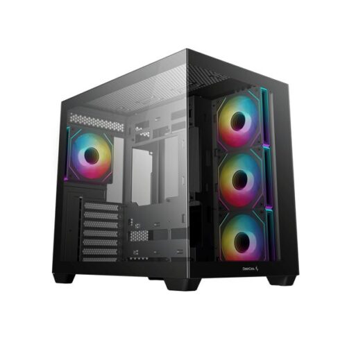 DeepCool Számítógépház - CG530 4F (fekete