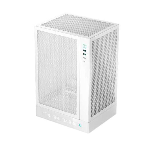 DeepCool Számítógépház - CH170 DIGITAL WH (fekete