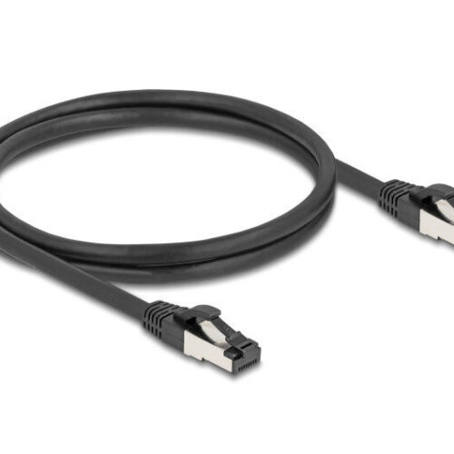 Delock RJ45 hálózati kábel Cat.8.1 S/FTP 1 m fekete