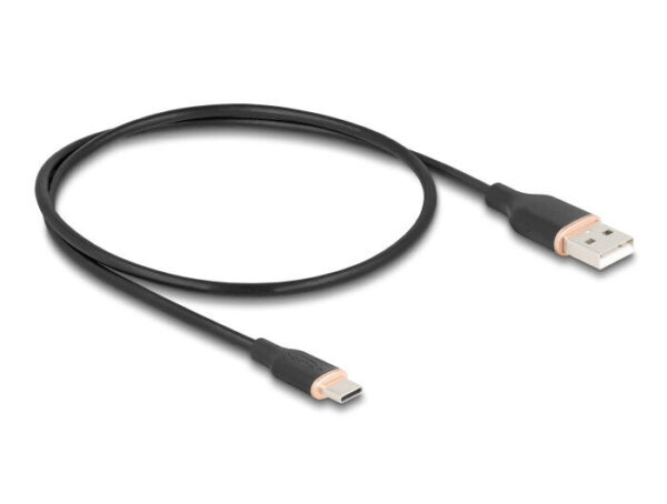Delock USB 2.0 kábel USB A-típusú dugó - USB Type-C dugó 0