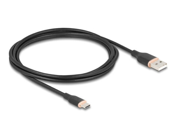 Delock USB 2.0 kábel USB A-típusú dugó - USB Type-C dugó 2