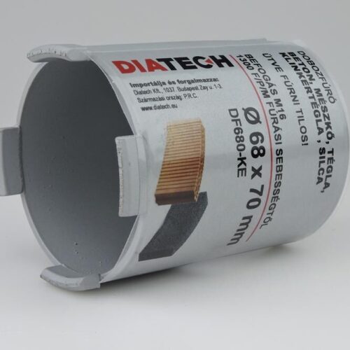 Diatech gyémánt dobozfúró 68x70mm ECO