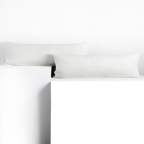 Díszpárnahuzat AMBER fehér  dzsörzé 40x145 DecoKing