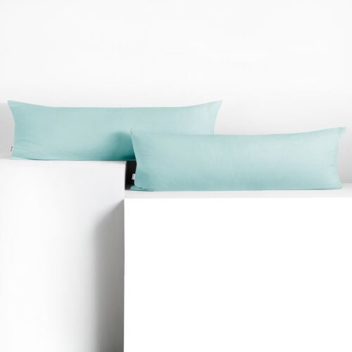 Díszpárnahuzat AMBER mentazöld  dzsörzé 40x145 DecoKing