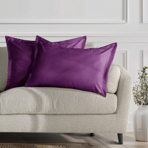 Díszpárnahuzat VELVET lila glamour bársony 50x70 ameliahome