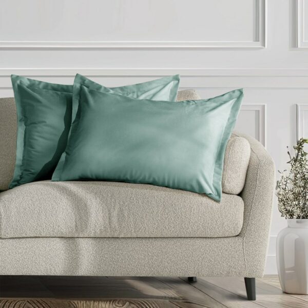 Díszpárnahuzat VELVET mentazöld glamour bársony 50x70 ameliahome
