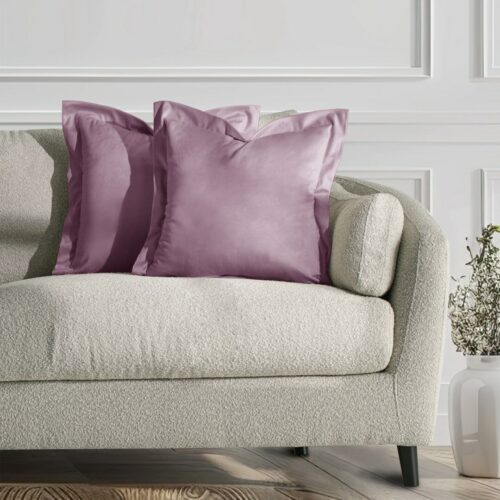 Díszpárnahuzat VELVET púderrózsa glamour bársony 45x45 ameliahome