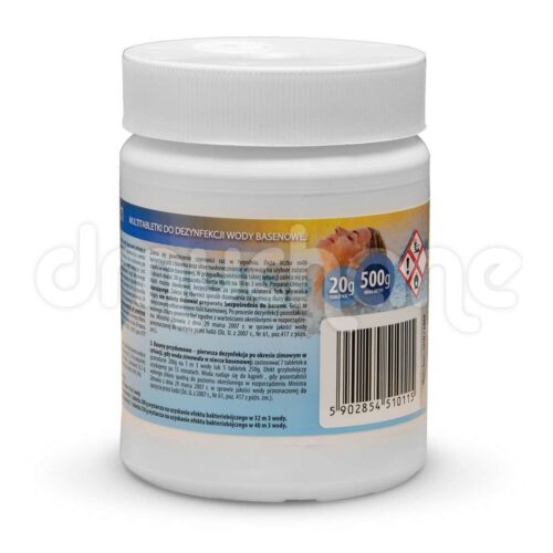 Dmuchane multifunkciós Tabletták 25x20g - Fehér