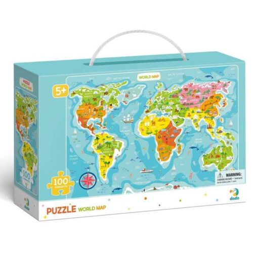 Dodo Puzzle - Világtérkép 100db