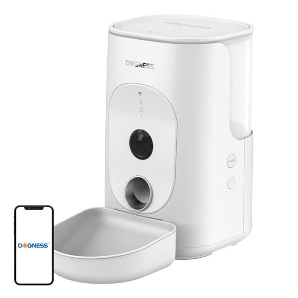 Dogness F15 WiFi automata kisállat etető Fehér